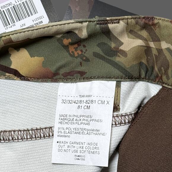 UA Under Armour Men's Hardwoods STR Pants Size 32x32 1355314-988 NWT Multicolor - Picture 7 of 8